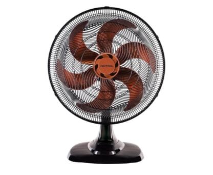 Ventisol Ventilador de Mesa Oscilante, Turbo, Bronze, 50cm, 127V