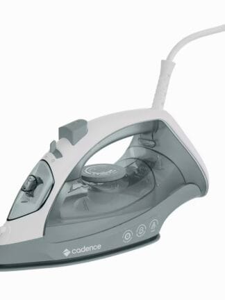 Ferro de Passar 2 em 1 a Vapor e Seco Cadence IRO215 com Base Antiaderente e Spray de Água Cinza – 110V
