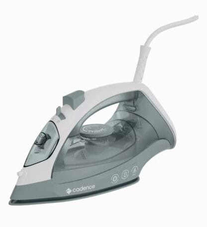 Ferro de Passar 2 em 1 a Vapor e Seco Cadence IRO215 com Base Antiaderente e Spray de Água Cinza – 110V