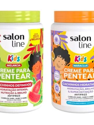 Salon Line, Kit Creme para Pentear Melancia + Maracujá