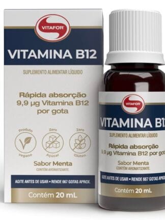 Vitafor - Vitamina B12-20ml - Menta