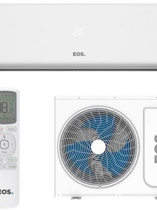 Ar-condicionado Split 12000 Btus Eos Master Confort On/off High Wall Só Frio Easm12000fi/easm12000fe 220v