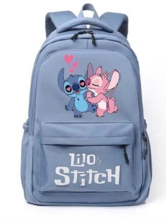 Stitch Mochila Para Mulheres Estudantes Moda Grande Capacidade Personalidade Sacos Femininos Multiuso Respirável