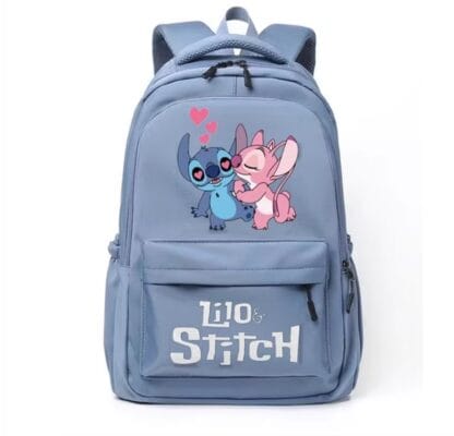 Stitch Mochila Para Mulheres Estudantes Moda Grande Capacidade Personalidade Sacos Femininos Multiuso Respirável