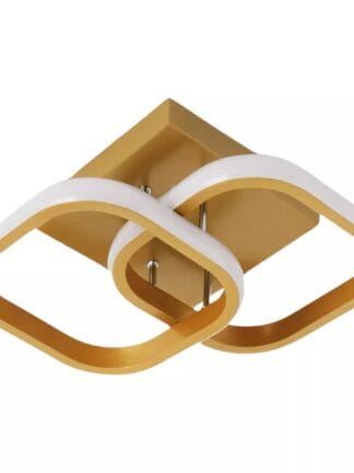 Luminaria Plafon Led Quadrado Quarto Banheiro Quente Fria