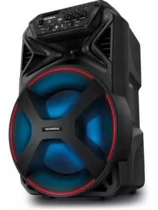 Caixa De Som Amplificada Bluetooth 250w Cm250 Cor Preto Mondial Bivolt