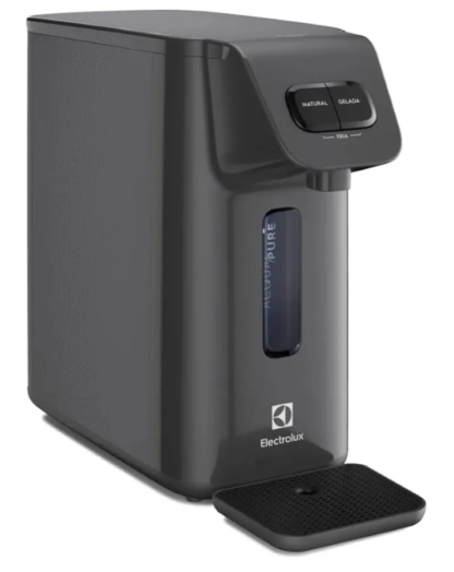 Purificador Electrolux Água Gelada 3 Níveis Cinza Efficient Eletrônico - Bivolt