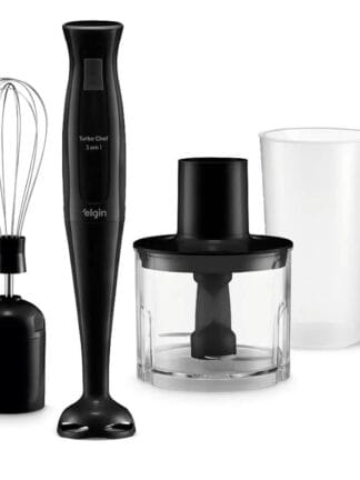 Mixer Vertical Turbo Chef Elgin 3 em 1 200W Preto 110v