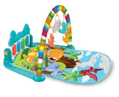 Maxi Baby Tapete de Atividades Para Bebê Piano Funny Dino
