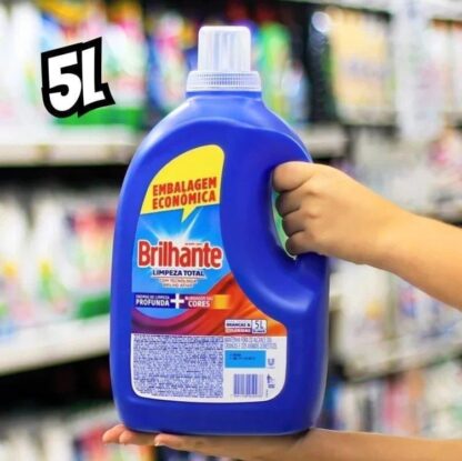 Brilhante Limpeza Total - Sabão Liquido 5L