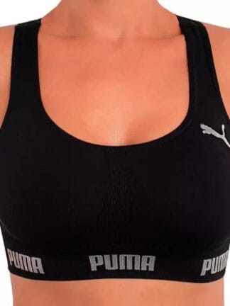 Top Puma Original Feminino Alta Sustentação Academia Fitness