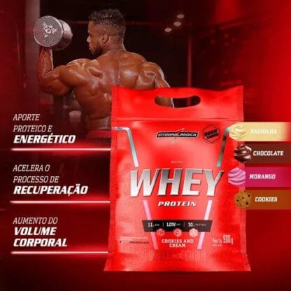 Nutriwhey Chocolate Pouch 900g-
Integralmedica
