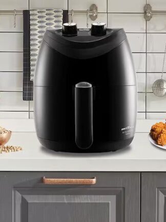 Fritadeira Elétrica Air Fryer Britânia 1500W Sem Óleo BFR25P 3,5L - Preta - 110V