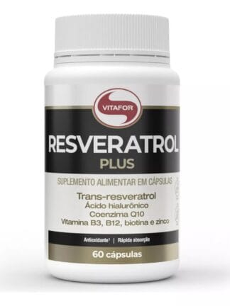 Resveratrol Plus 60 Cápsulas Vitafor