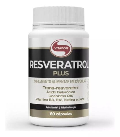 Resveratrol Plus 60 Cápsulas Vitafor