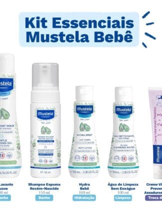Mustela Kit Essenciais Bebê e Criança