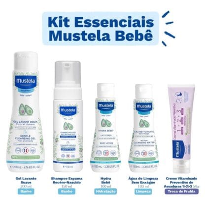Mustela Kit Essenciais Bebê e Criança