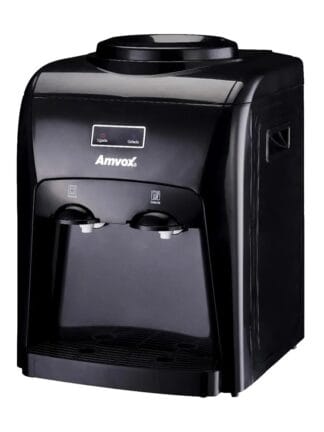 Bebedouro de Mesa Amvox ABB 240 Black Natural/Gelada 20L - Bivolt
