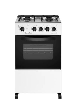 Fogão de Piso Esmaltec 4 Bocas Com Acendimento Manual Branco