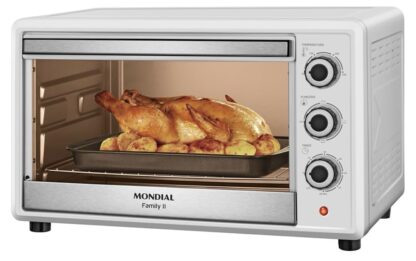 Forno Elétrico 42L Family II, Mondial, Branco/Inox, 1600W, 110V - FR-42-W