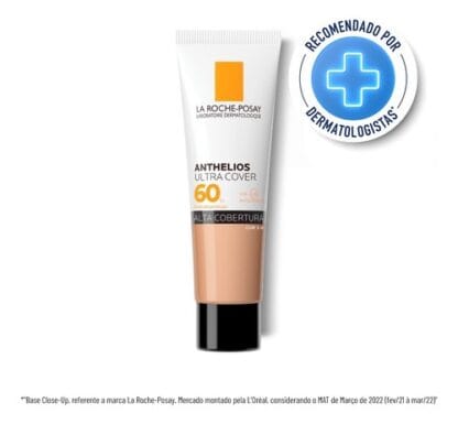 Protetor Solar Facial La Roche-Posay Anthelios Ultra Cover FPS60 Cor 3.0 30g