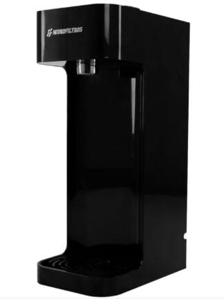 Purificador de Água Facile com Refil C3 Elimina Cloro, Odores e Sabores Cor Preto Hidrofiltros