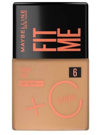 Base Líquida Maybelline NY Fit Me Fresh Tint com Vitamina C e FPS50 - COR 06-30ml
