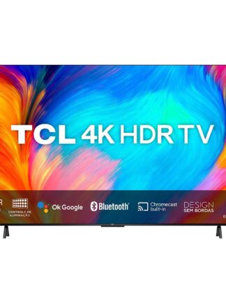 Smart TV TCL 55 Polegadas 4K UHD LED Dolby Audio 3 HDMI 1 USB WiFi 55P635