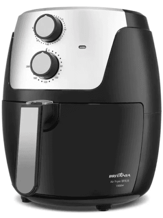 Fritadeira Air Fryer Britânia BFR38 Revestimento Dura Mais 4,2L 1500W 127V