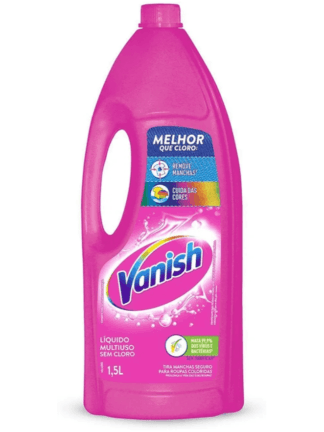 Vanish Tira Manchas Líquido Multiuso 1,5L Para Roupas Coloridas