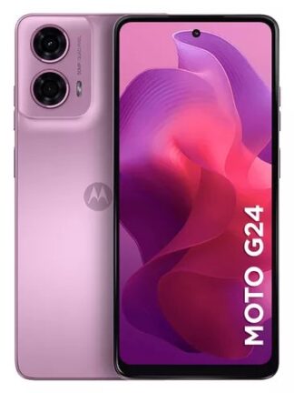 Smartphone Motorola Moto G24 256gb 8gb (4gb Ram +4gb Ram Boost) Ai Camera 50mp Night Vision - Rosa