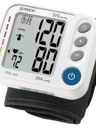 G-Tech Aparelho de pressão digital de pulso GP400, Branca