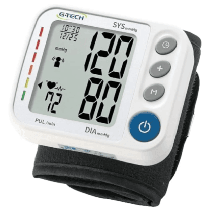 G-Tech Aparelho de pressão digital de pulso GP400, Branca