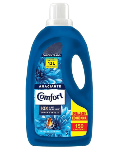 Comfort Amaciante Concentrado Frescor Intenso 3 L