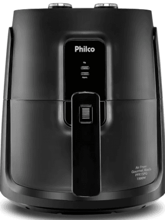 Fritadeira Air Fryer Gourmet Philco 4,4 Litros 1500w Preto Pfr15pg - 127v