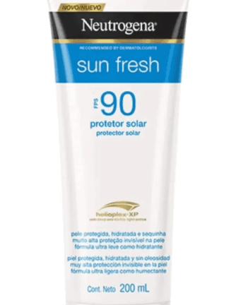 Neutrogena Sun Fresh Protetor Solar Corporal FPS 90, 200ml