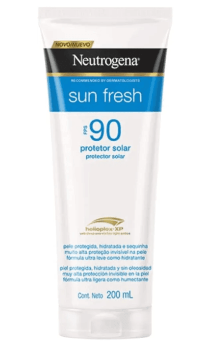 Neutrogena Sun Fresh Protetor Solar Corporal FPS 90, 200ml