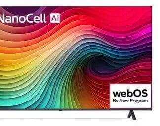 Smart Tv 4k 50 LG Nanocell 50nano80t Processador 5 Ger7 Ai