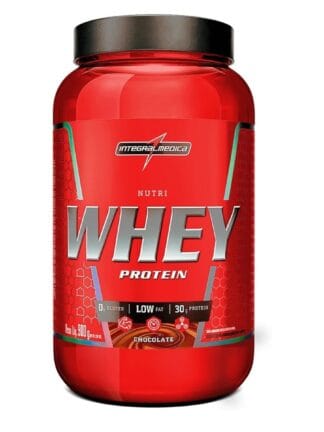 Integralmédica - Nutri Whey Protein Chocolate - Suplemento Alimentar - Fonte de Proteínas e Carboidratos