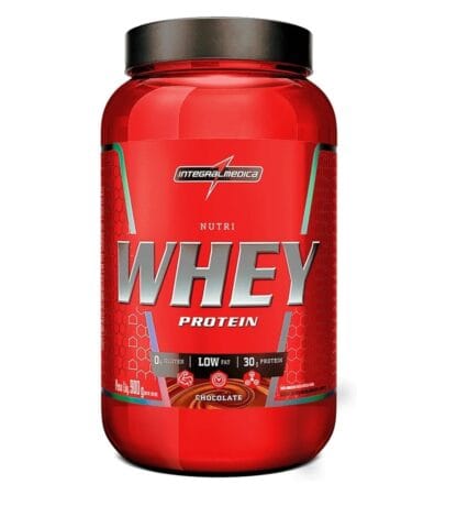 Integralmédica - Nutri Whey Protein Chocolate - Suplemento Alimentar - Fonte de Proteínas e Carboidratos