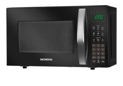 Micro-Ondas, Mondial, Preto, 1200W, 110V - MO-01-21-B