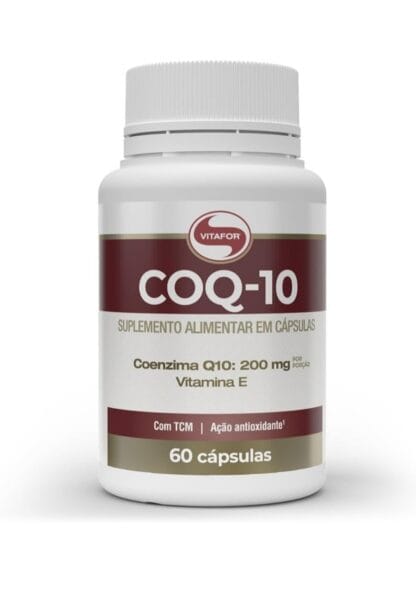 Vitafor - Coenzima Q10 200mg - 60 Cápsulas