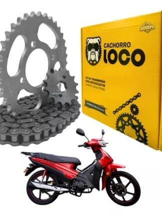 Kit Relação Shineray Phoenix 50 Todos Anos Aço1045 Promoção