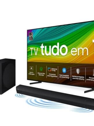 Smart TV 50" QLED 4K 50Q60D 2024 + Soundbar HW-B550/ZD Combo