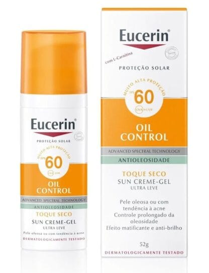 Eucerin Sun Oil Control FPS 60 Protetor Solar Facial 50m