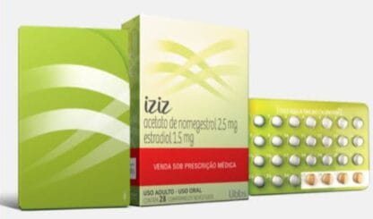 Anticoncepcional Iziz cartela com 84 Comprimidos