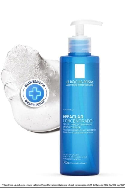 300g Effaclar Concentrado Gel de Limpeza Facial La Roche-Posay