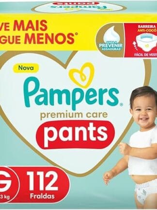 Pampers Fralda Pants Premium Care Fralda Noturna L 112 Unidades