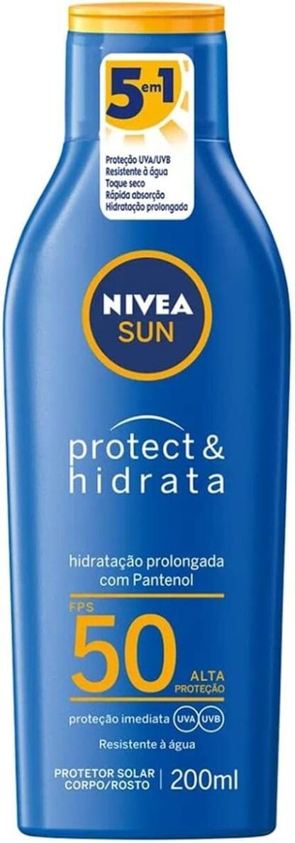 NIVEA SUN Protetor Solar Protect & Hidrata FPS 50 200ml -