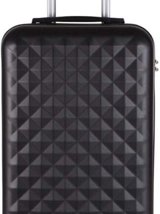 Mala de Bordo em ABS Com 4 Rodas 360 - Roncalli Alemanha Cor:Preto